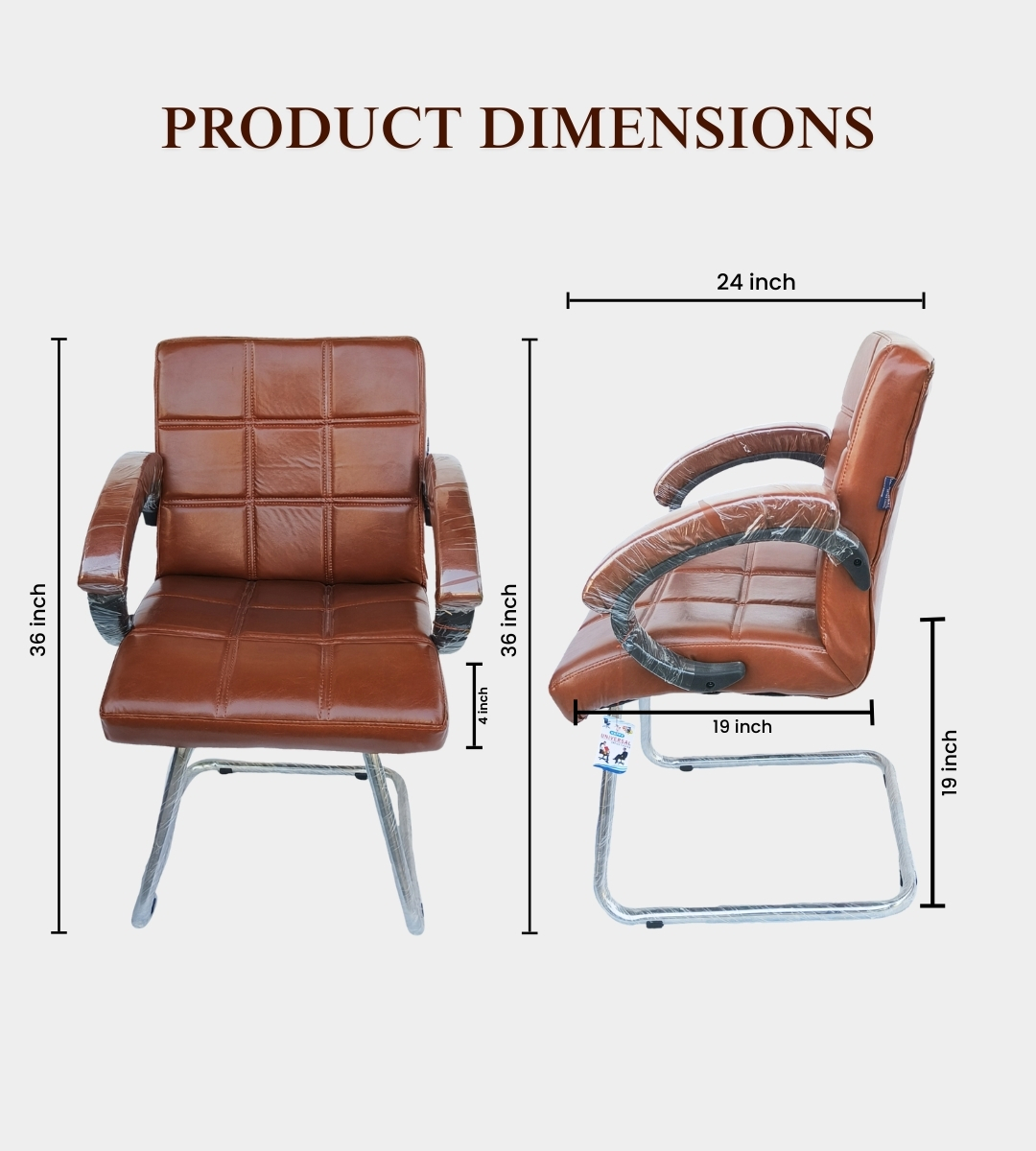 Alpha Low Back Visitor(Tan Brown)