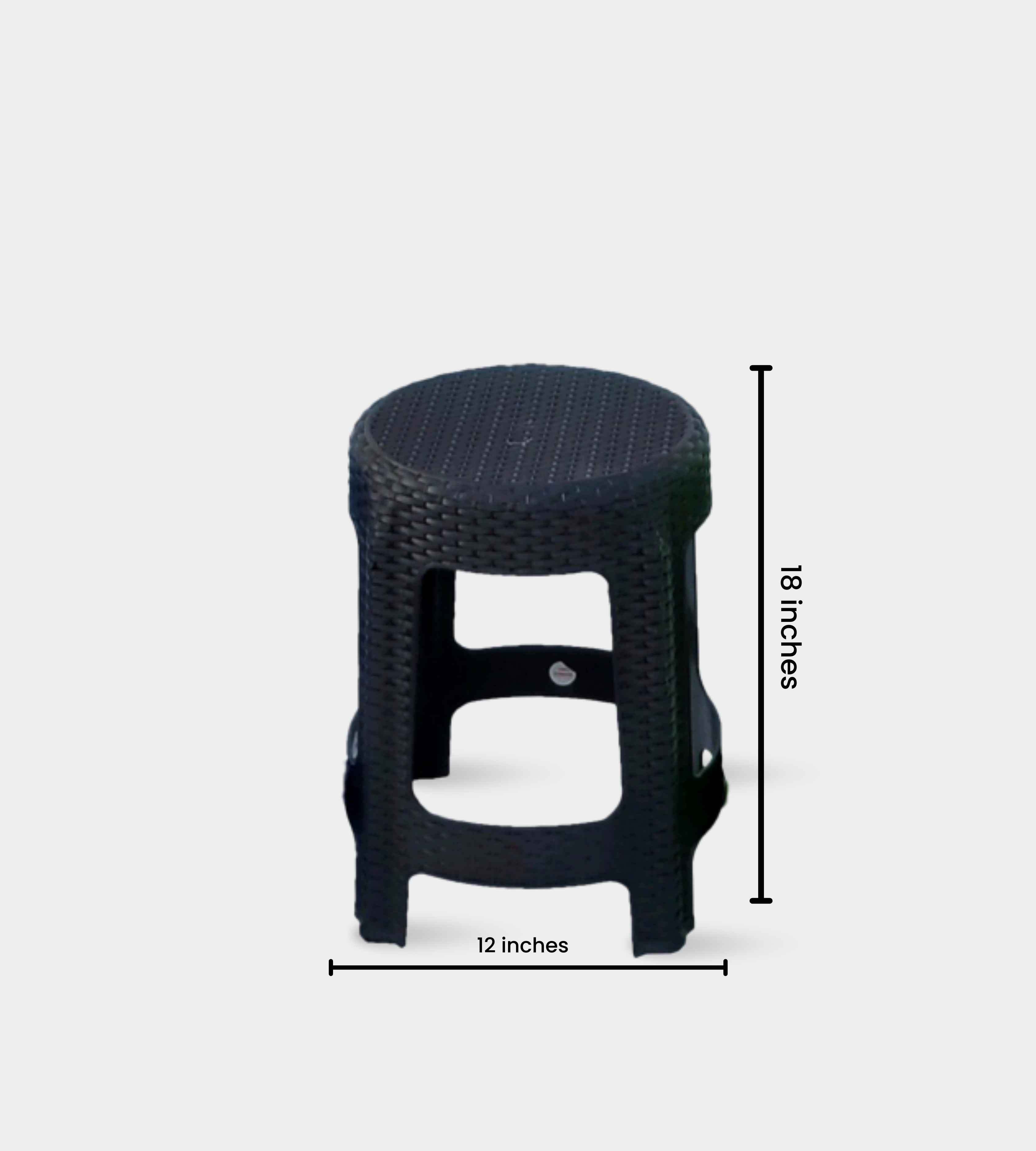 Sharda Stool (Black)