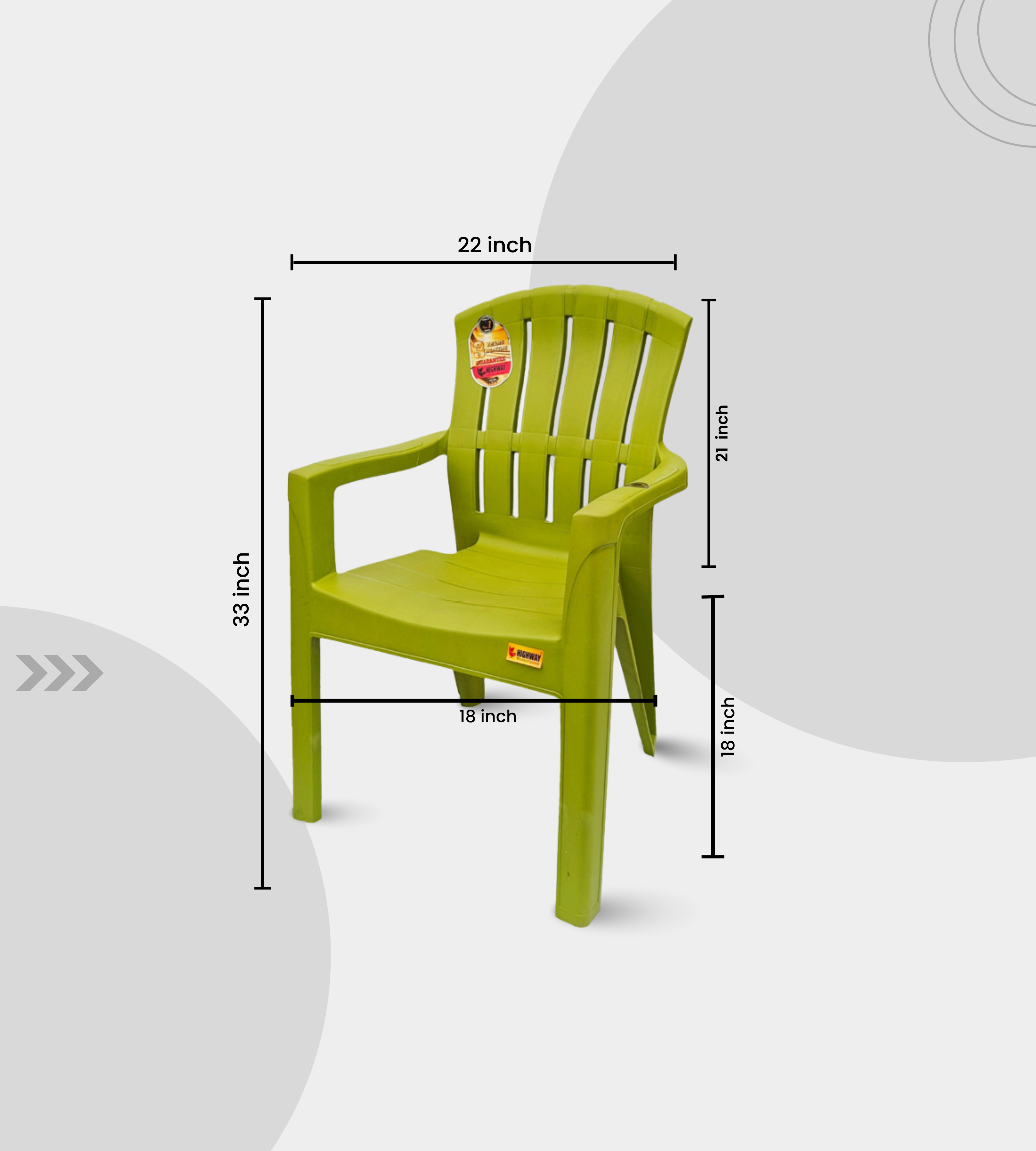 Highway Matt Finsh (Parot Green)